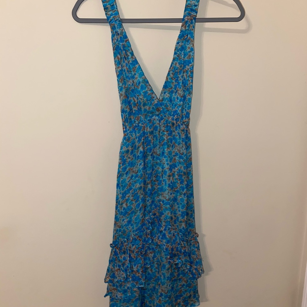MM Couture By Miss Me Summer Dress Plumit/V-Neck